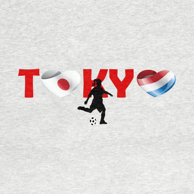 Sports, Football, Netherlands in Tokyo! by ArtDesignDE